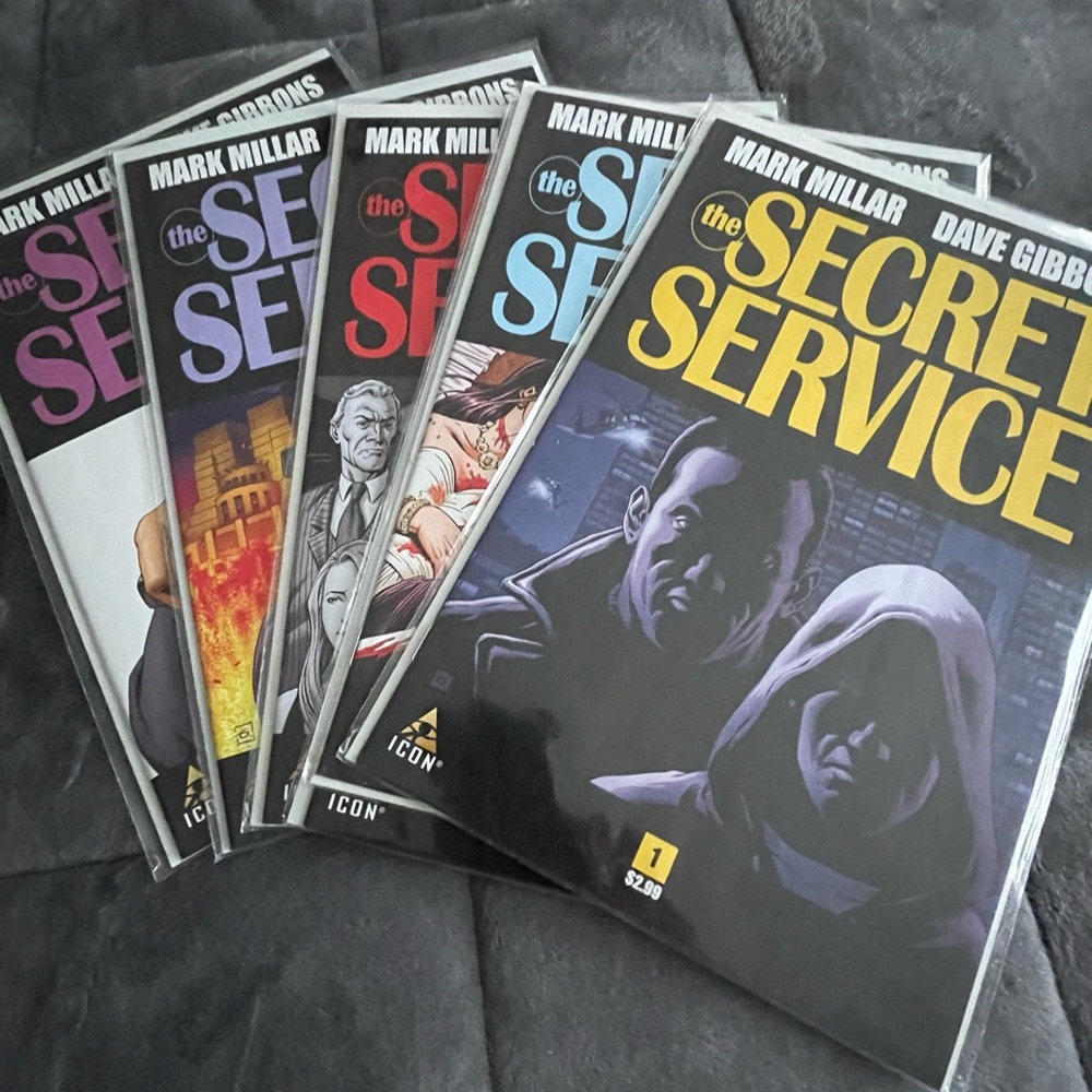 THE SECRET SERVICE comics